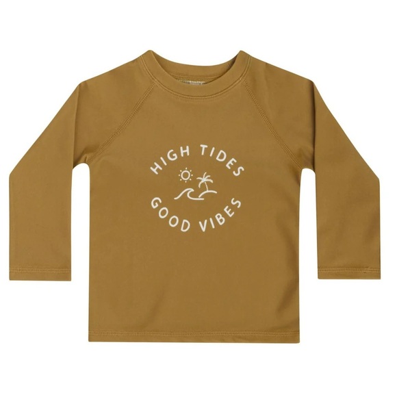 Rylee + Cru Rashguard Top Ochre - Picture 2 of 3